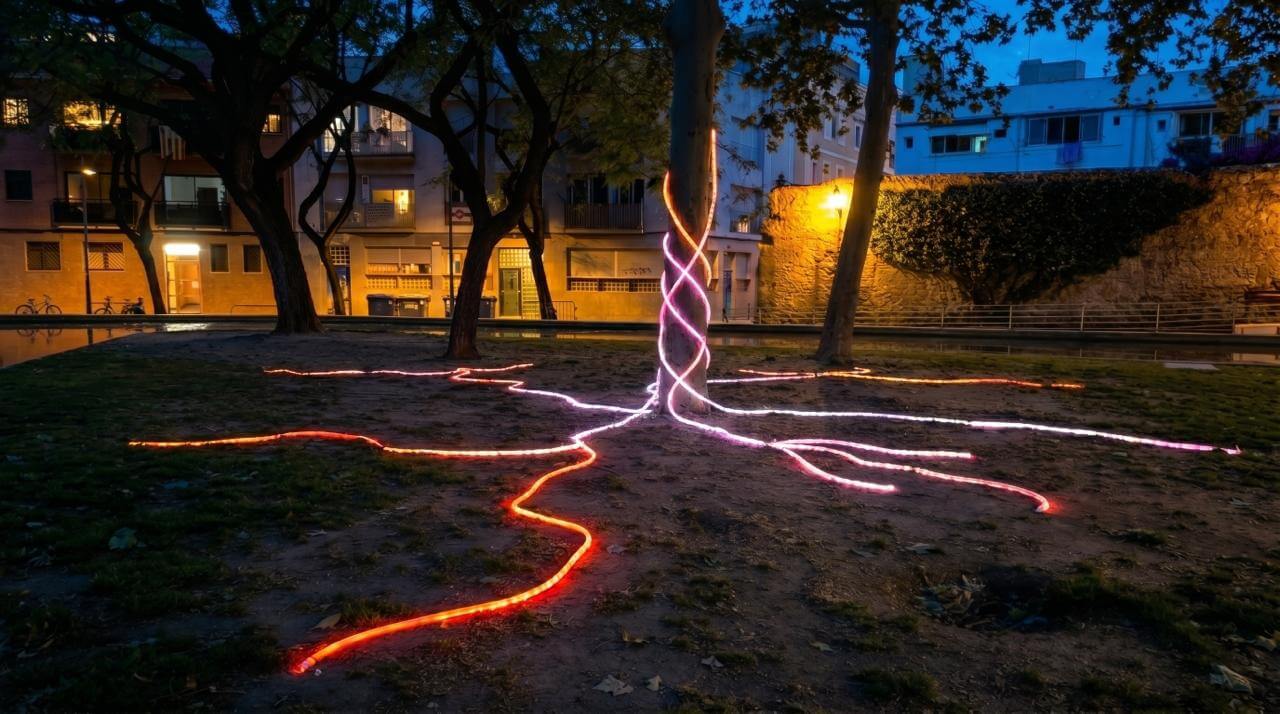 Raízes de luz